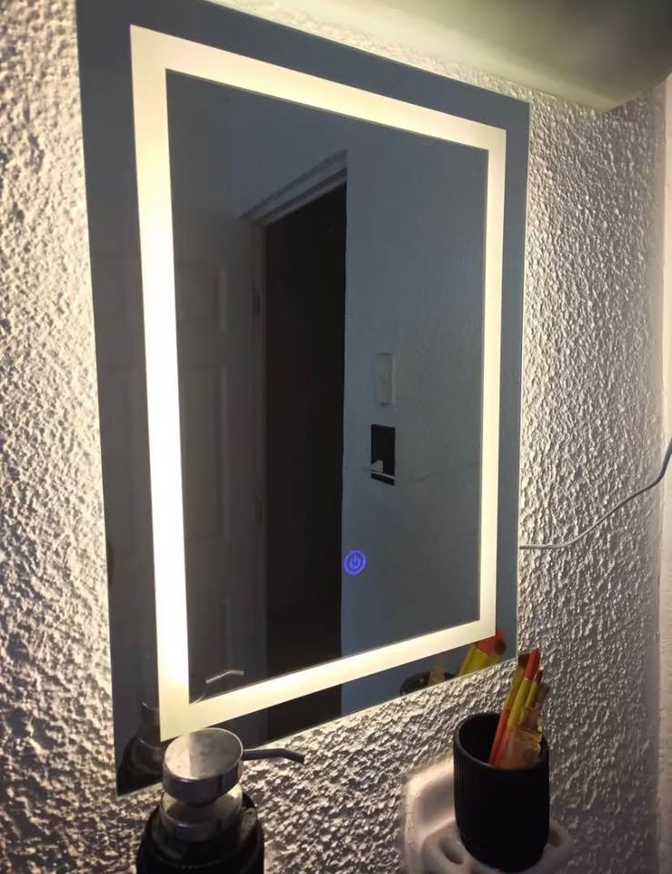 Instalación de Espejos antiempañantes para baños en Xalapa